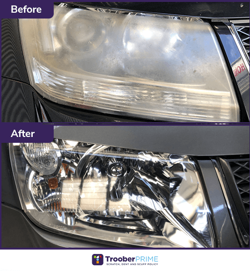 headlight fogged up inside