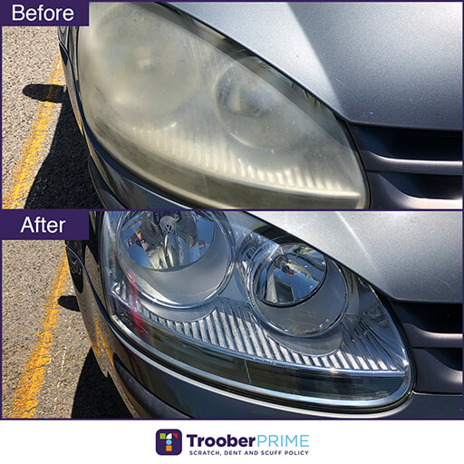 how to clean foggy headlights